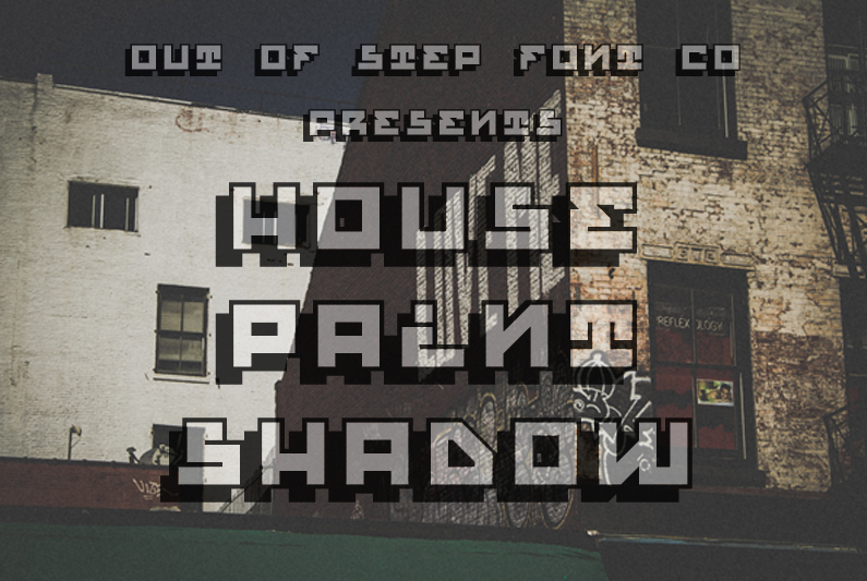 House Paint フォント