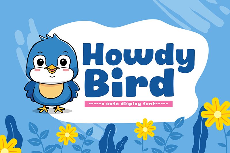 Howdy Bird Schriftart
