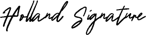 Holland_Signature
