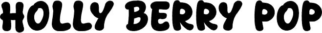 Holly Berry Pop carattere