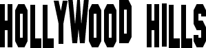 Hollywood Hills Condensed