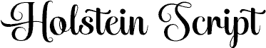 Holstein Script PERSONAL USE Regular шрифт