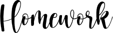 HomeworkRegular
