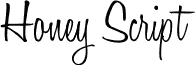 Honey Script Light