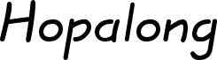 Hopalong Bold