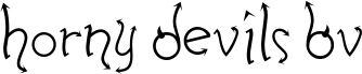 Horny Devils BV