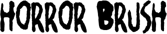 Horror Brush