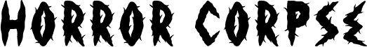 Horror Corpse