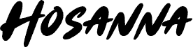 Hosanna font