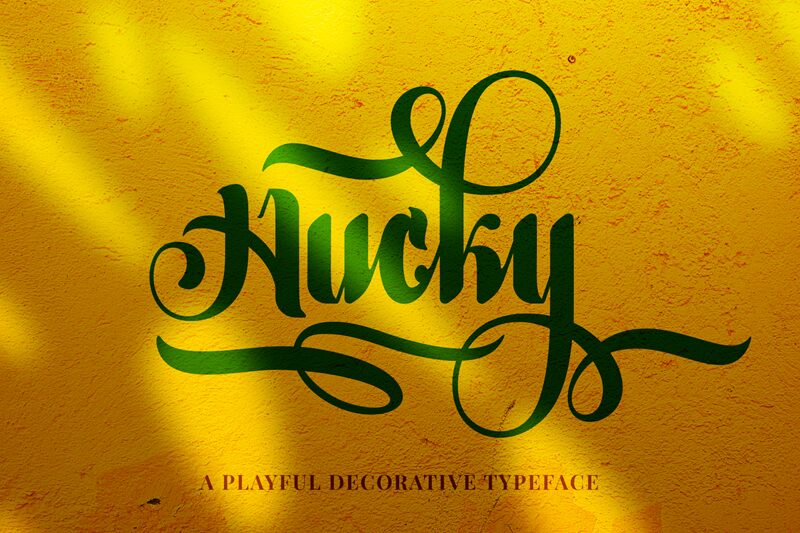Hucky Schriftart