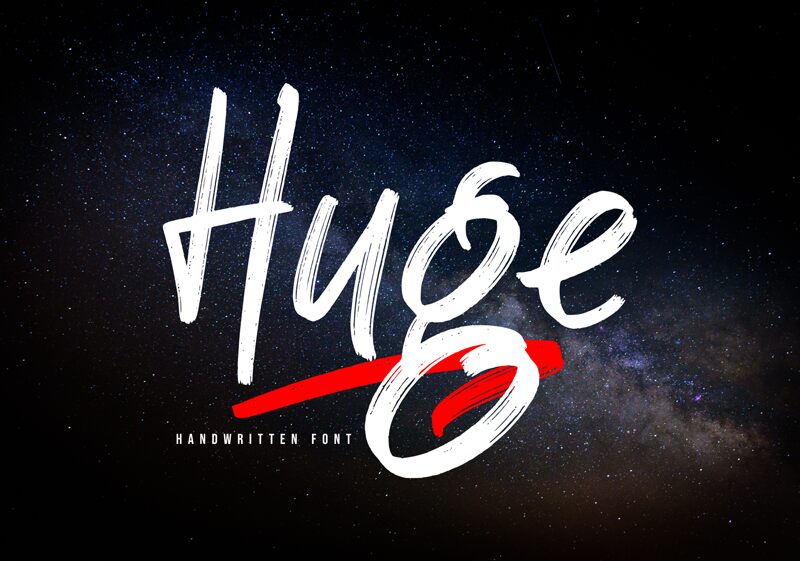 Huge الخط 