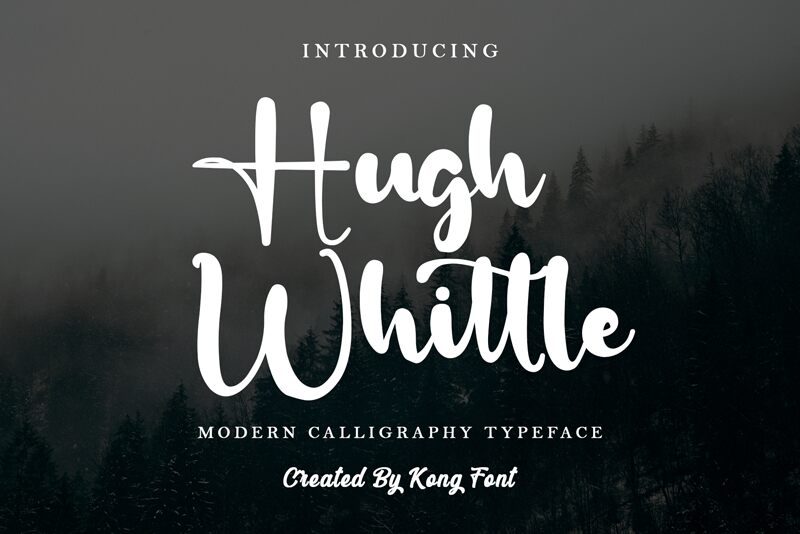 Hugh Whittle Schriftart