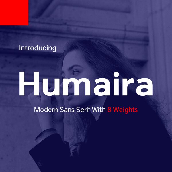 Humaira Schriftart