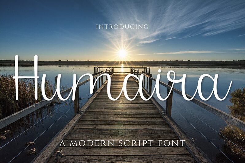 Humaira Schriftart