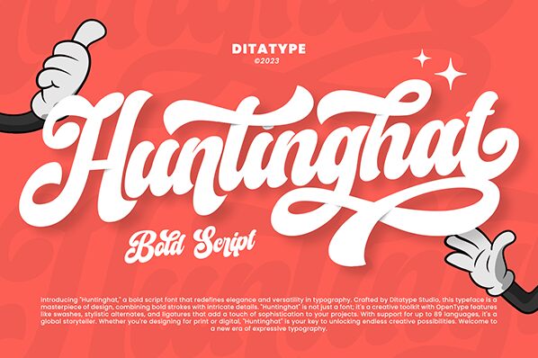 Huntinghat Czcionka