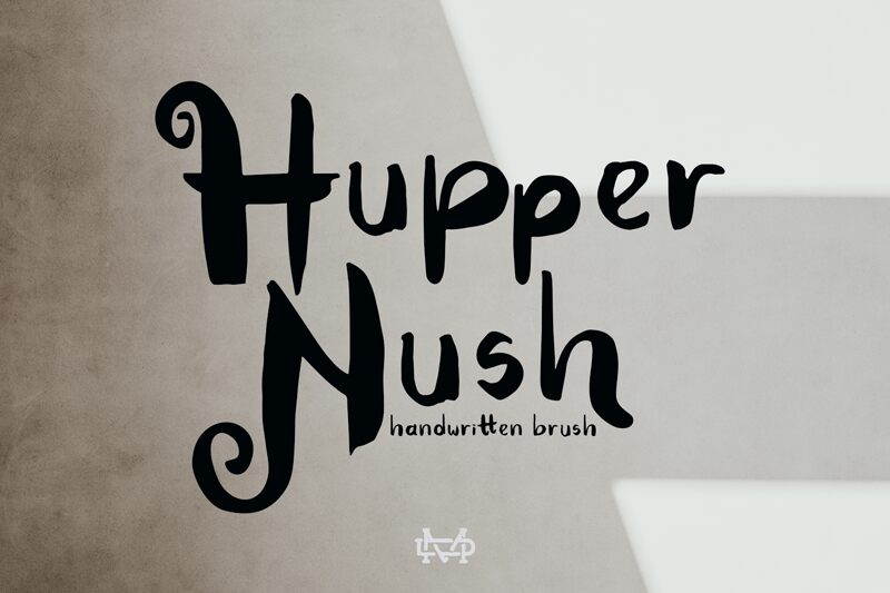 Hupper Nush Czcionka