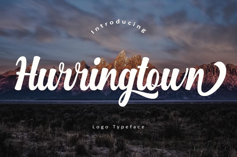 Hurringtown  Schriftart