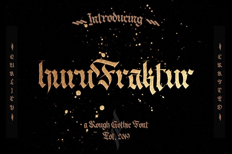 Hurufraktur Font