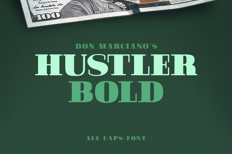 Hustler Schriftart