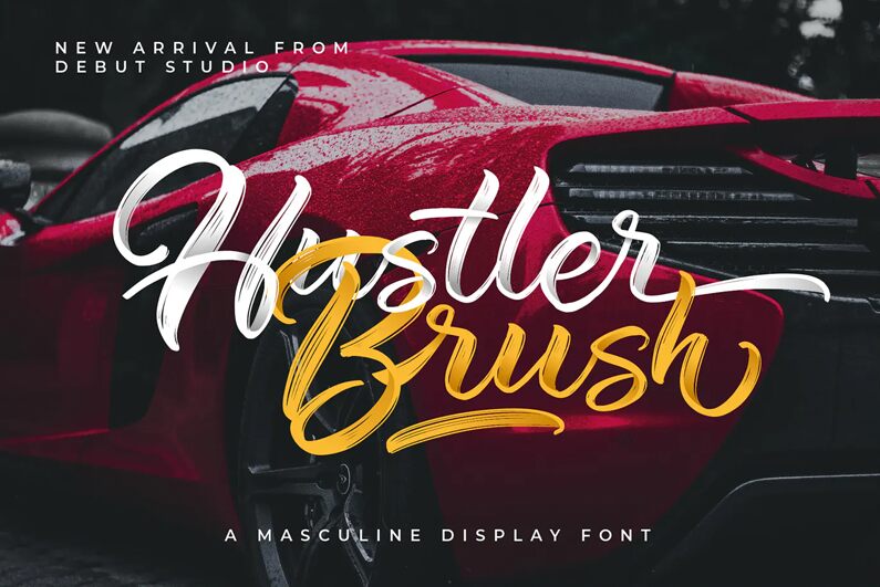 Hustler Schriftart