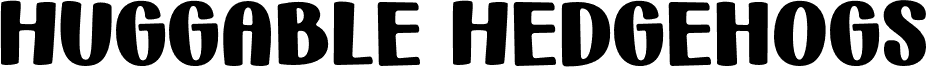 HuggableHedgehogsDemo-Regular