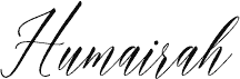 HumairahScript