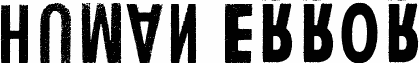 Human Error Upside Down
