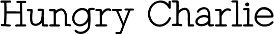 Hungry Charlie Serif