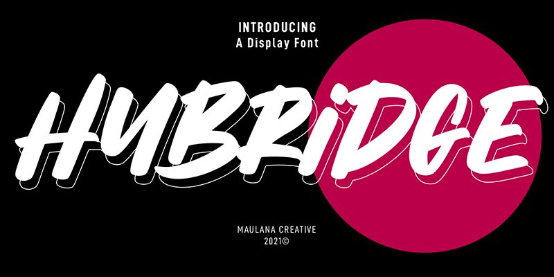 Hybridge Druh písma