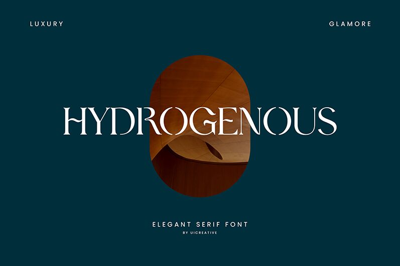 Hydrogenous 字体