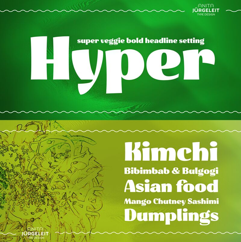 Hyper Schriftart
