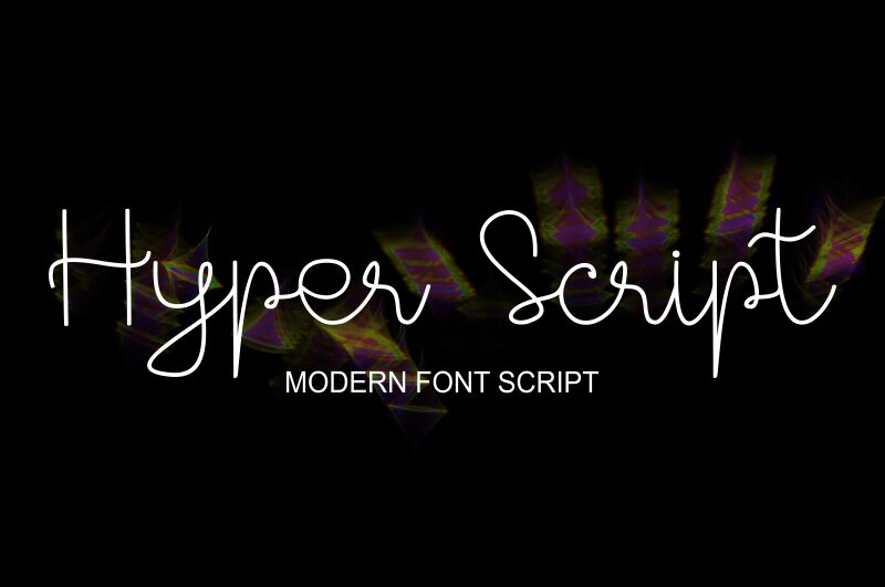 Hyper Script Druh písma