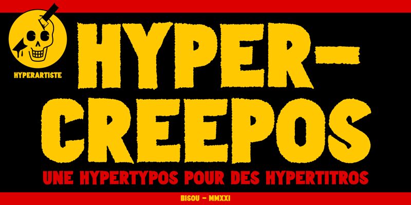 Hypercreepos الخط