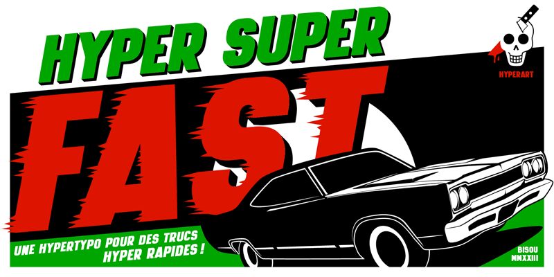 HyperSuper Font