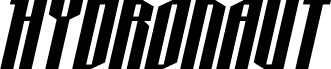 Hydronaut Expanded Italic