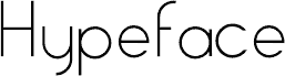Hypeface - Reg Regular