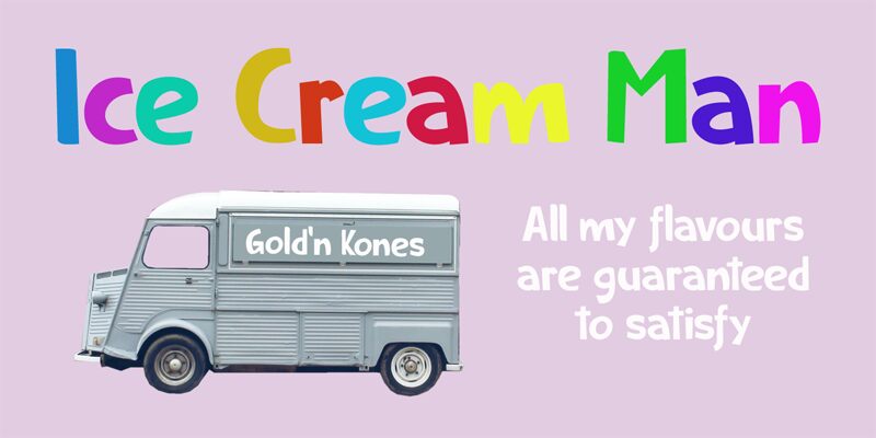 Ice Cream Man Schriftart