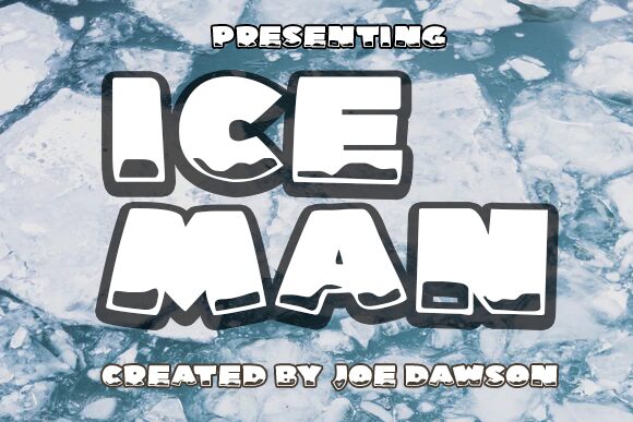 Ice Man Schriftart