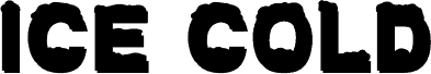 Ice Cold LH Colour шрифт
