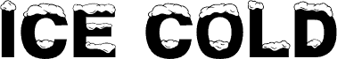 Ice Cold LH Solid шрифт