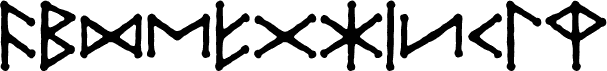 Ice-egg Futhark Regular