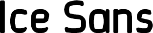 Ice Sans Bold