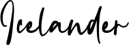 معاينة خط Icelander