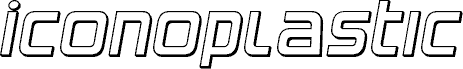 Iconoplastic 3D Semi-Italic fonte