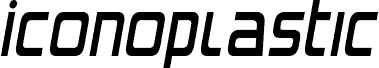 Iconoplastic Condensed Semi-It fonte
