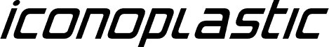Iconoplastic Super-Italic fonte