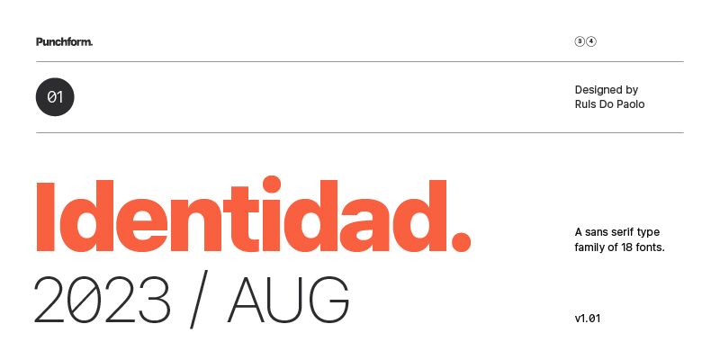 Identidad Czcionka
