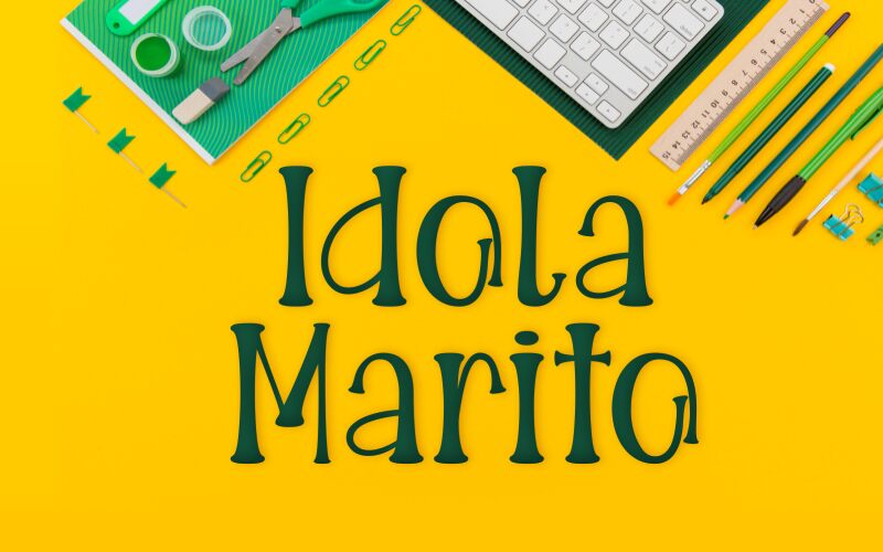 Idola Marito Druh písma