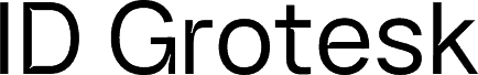 ID Grotesk Regular