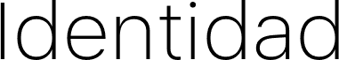 Identidad ExtraLight font